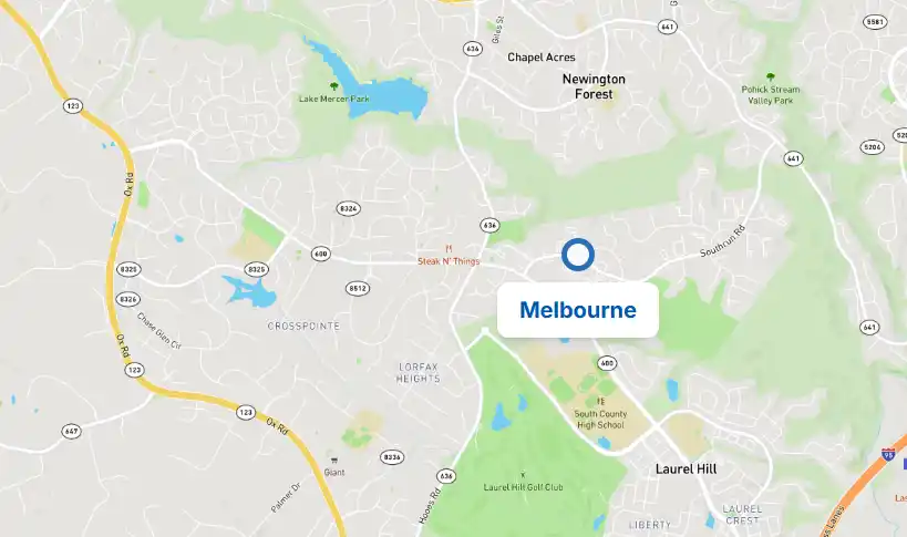 melbourne map